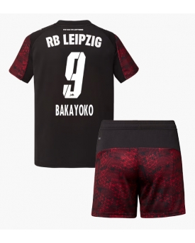 RB Leipzig Johan Bakayoko #9 Maglia Gara Terza Repliche 2025-26 Bambino Maniche Corte
